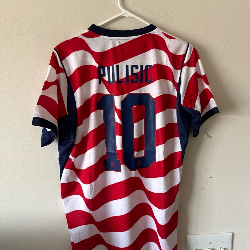 Men's Nike Christian Pulisic #10 USMNT 2026 Stadium Home Jersey Sz M - NWT RARE - Picture 6 of 6